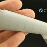 Quinta Studio QRV-030 Сдвоенные клепочные ряды (размер клепки 0.25 mm, интервал 1.0 mm), черные, общая длина 5,8 m 1/24