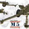 AFV club 35S64 3in Gun M5 On Carriage M1 1/35