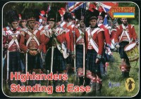 Strelets STR16372 Napoleonic Highlanders Standing at Ease 1/72