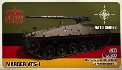 Armada Hobby N72098 Marder VTS-1 (3D Printed resin kit) 1/72