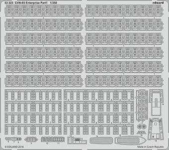 Eduard 53223 CVN-65 Enterprise pt.1 1/350