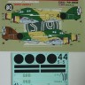 Kora Model DEC72363 SM.79 Sparviero in Spain Vol.2 декали декали 1/72