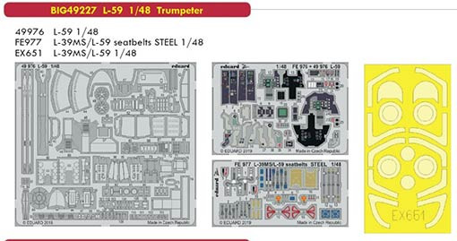 Eduard BIG49227 1/48 L-59 (TRUMP)