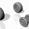 Armory ARAW48013 Mikoyan MiG-23BM, MiG-27, MiG-27M/D/K wheel set 1/48