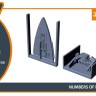 Clear Prop CPA72167 F-86A closed canopy frame detail set (CP) 1/72