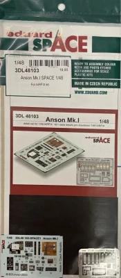 Eduard 3DL48103 Anson Mk.I SPACE (AIRF) 1/48