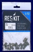 Reskit RS72-0150 Mirage IV wheels (AAM/HELL) 1/72