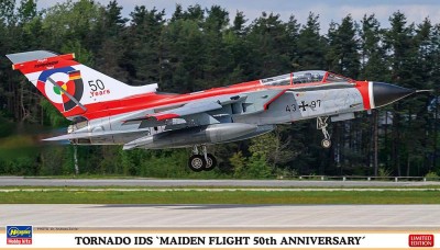 Hasegawa 02479 Истребитель-бомбардировщик ВВС Германии Tornado IDS &quot;50-летие первого полета&quot; (Limited Edition) 1/72
