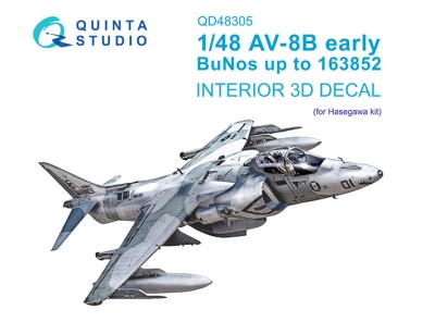 Quinta studio QD48305 AV-8B Early (Hasegawa) 1/48