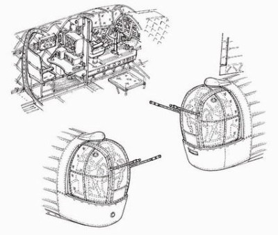 CMK 7073 Wellington Mk. I - interior set for MPM 1/72