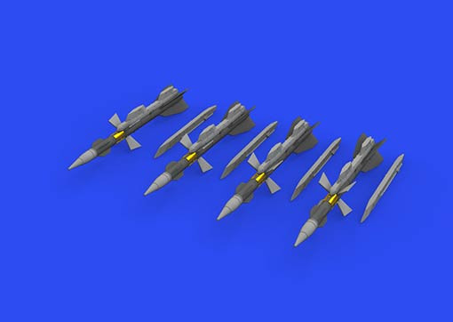 Eduard 672256 BRASSIN 1/72 R-27R/R1 / AA-10 Alamo-A