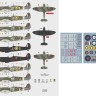 Dk Decals 72158 Spitfire Mk.V Czechosl. pilots in RAF sqdn. 1/72