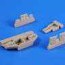 CMK 7271 F-86F Sabre – Undercarriage bays for Airfix kit 1/72