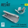 Reskit RSU32-070 F-105 'Thunderchief' exhaust nozzle (TRUMP) 1/32