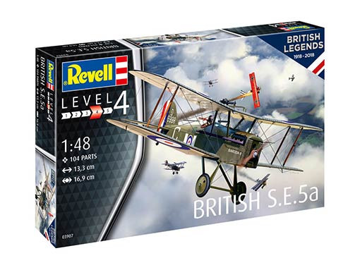 Revell 03907 Самолет British S.E. 5a (REVELL) 1/48