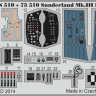 Eduard 73510 SET Sunderland Mk.III interior S.A. (ITAL)