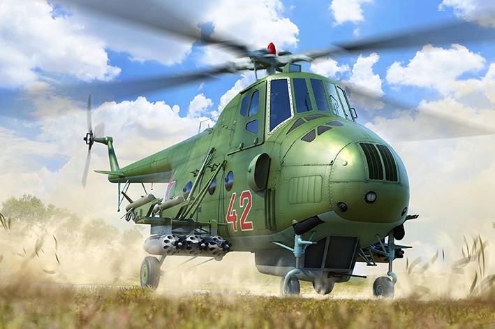 Trumpeter 05818 Советский средний армейский вертолёт Ми-4AВ 1/48