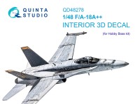 Quinta Studio QD48278 F/A-18А++ (HobbyBoss) 1/48