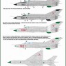 Model Maker Decals D48152 Mikoyan MiG-21 in Polish service exclusive edition part III 1/48
