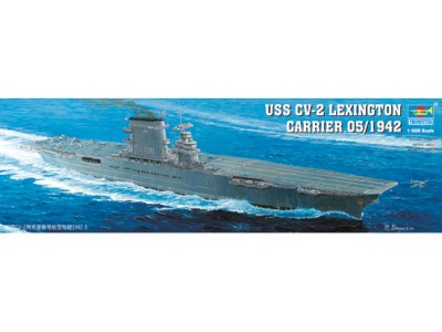 Trumpeter 05608 Авианосец CV-2 &quot;Лексингтон&quot; 1942 г. 1/350