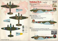 Print Scale 72-361 Petlyakov Pe-2 (wet decals) 1/72