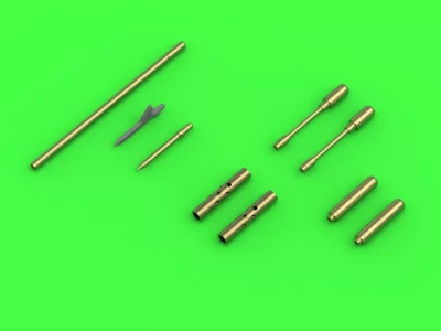 Master AM-72-155 F4F-3 Wildcat Late .50 Browning gun barrels 1/72