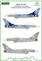 Model Maker Decals D72080A Eurofighter Typhoon 60 Years Luftwaffe TLG 74 (EF-2000A) 1/72