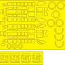 New Ware NWA-M0826 Mask Bf-110D,D-1/R-1,D-3,E,E-2 EXPERT (DRAG) 1/48