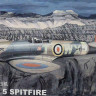 Mini Hobby Models 80403 Британский истребитель MARK 5 Spitfire 1/144