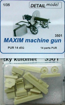 Detail Model DETMO3501 1/35 Maxim machine gun