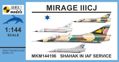 Mark 1 Model MKM-144196 Mirage IIICJ Shahak in IAF Service 1/144