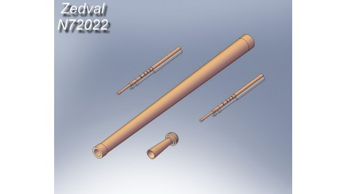 Zedval N72022 Set of parts for KV-1 1/72