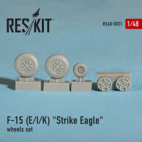 ResKit RS48-0021 F-15 (E/I/K) "Strike Eagle" wheels set 1/48