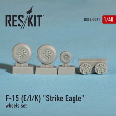 ResKit RS48-0021 F-15 (E/I/K) &quot;Strike Eagle&quot; wheels set 1/48