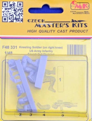 CMK F48331 US Army Infantry Kneeling Soldier right knee 1/48