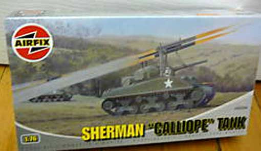 Airfix 02334 Танк Sherman Calliope 1/76