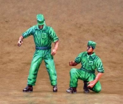 CMK F35182 US tank mechanics (2 fig. ) 1/35