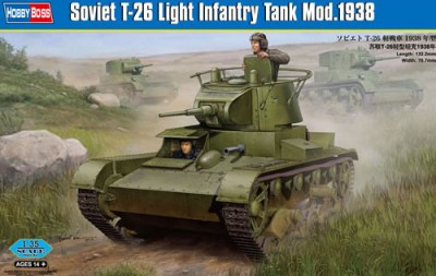 Hobby Boss 82497 T-26 Light Infantry Tank Mod.1938 1/35