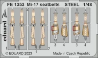 Eduard FE1353 Mi-17 seatbelts STEEL (AMK) 1/48