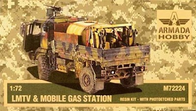Armada Hobby M72224 LMTV &amp; Mobile Gas Station (resin kit &amp; PE) 1/72