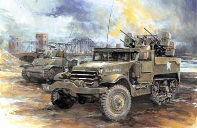 Dragon 6381 US M16 ЗСУ 1/35