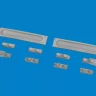 Eduard 6481099 BRASSIN P-40 cold weather exh.stacks rounded 1/48