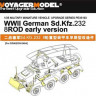 Voyager Model PE35193 WWII German Sd.Kfz.232 OROD Early Version (FOR TAMIYA KIT) 1/35