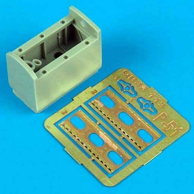 QuickBoost QB48113 P-51D rear wheel well 1/48