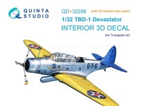 Quinta studio QD+32288 TBD-1 Devastator (Trumpeter) (с 3D-печатными деталями) 1/32