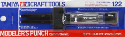 Tamiya 74122 Modeler`s Punch (2mm/3mm)