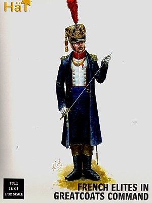 HAT 9311 French Elites in Greatcoats Command 1/32