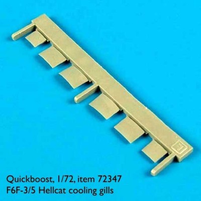 QuickBoost QB72347 F6F-3/5 Hellcat cooling gills 1/72
