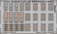 Eduard 73037 Seatbelts Luftwaffe WWII bombers STEEL 1/72