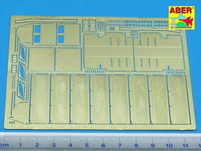 Aber 35A011 Side fenders for Tiger I H1 (Afrika Korps)